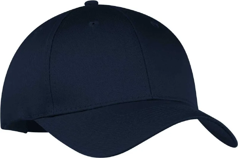 Port & Company CP80 Port & Companysix-Panel Twill Cap - Navy