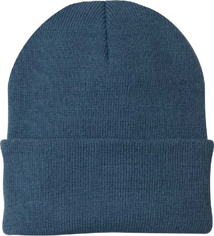 Port & Company CP90 Knit Cap with Cuff - Millennium Blue