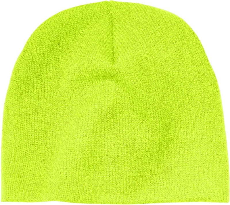 Port & Company CP91 Beanie Cap - Neon Yellow