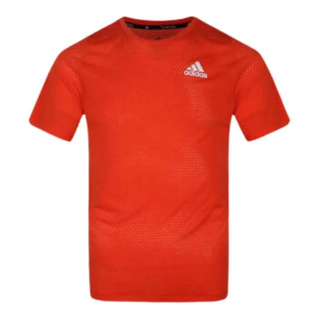 Adidas 2019 Big Boy Yb Tr Aero Tee Kids-Boys Training T-Shirt Red Dv1398