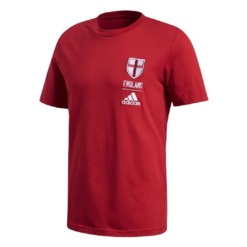 Adidas England Tee Men Football T-Shirt Team Power Red Fk3570