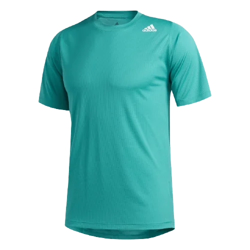 Adidas Freelift Sport Fitted 3-Stripes Tee Men Training T-Shirt Glory Green Fl4636