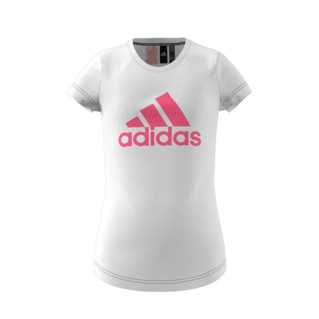 Adidas Girls' Not Sports Specific Must Haves Badge Of Sport T-Shirts White DV0321