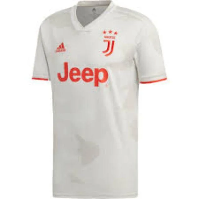 Adidas Juventus Away Kids-Boys Football T-Shirt Core White