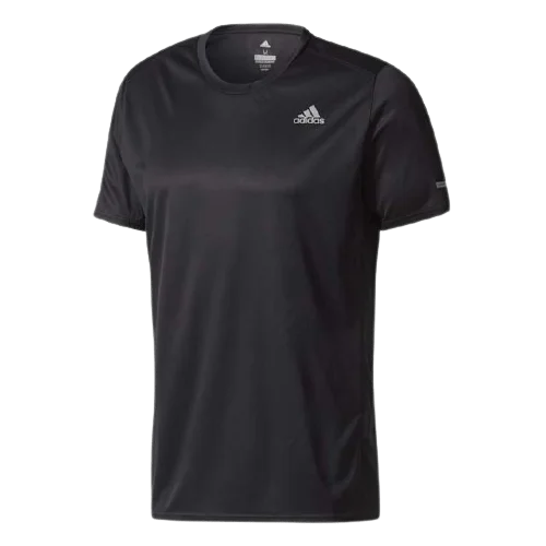 Adidas Run It Men Running T-Shirt Black