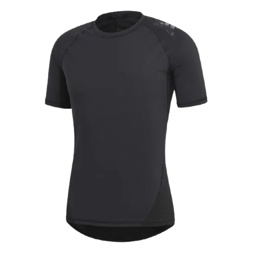 Adidas Men's Training Alphaskin Sport T-Shirts Black CF7235