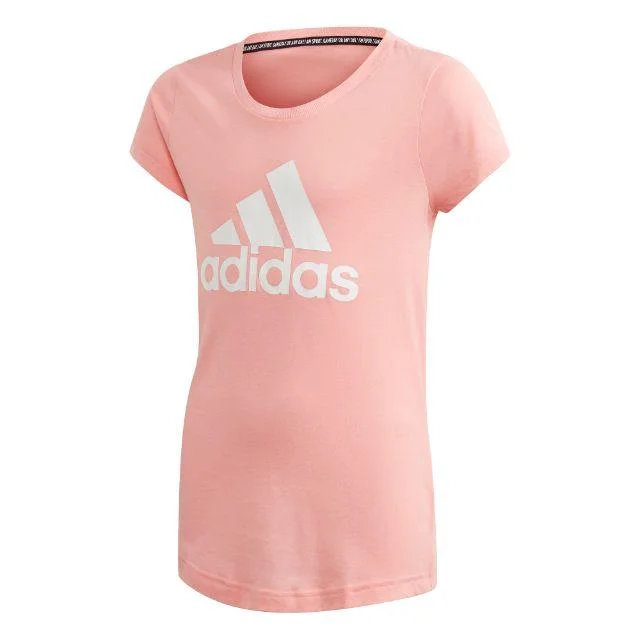 Adidas Yg Mh Bos  Kids-Girls Training T-Shirt Pink Fm6512