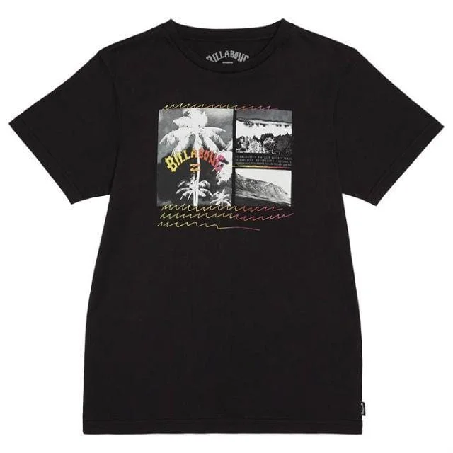 Billabong Crash Ss Tee Boy Kids-Boys Lifestyle T-Shirt Black S2Ss15-19