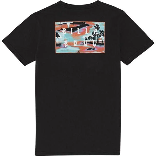 Billabong Cut Ss Tee Boy Kids-Boys Lifestyle T-Shirt Black S2Ss08-19