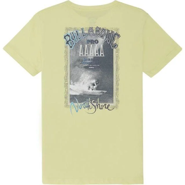 Billabong Past Love Ss Tee Boy Kids-Boys Lifestyle T-Shirt Lemon S2Ss13-4093