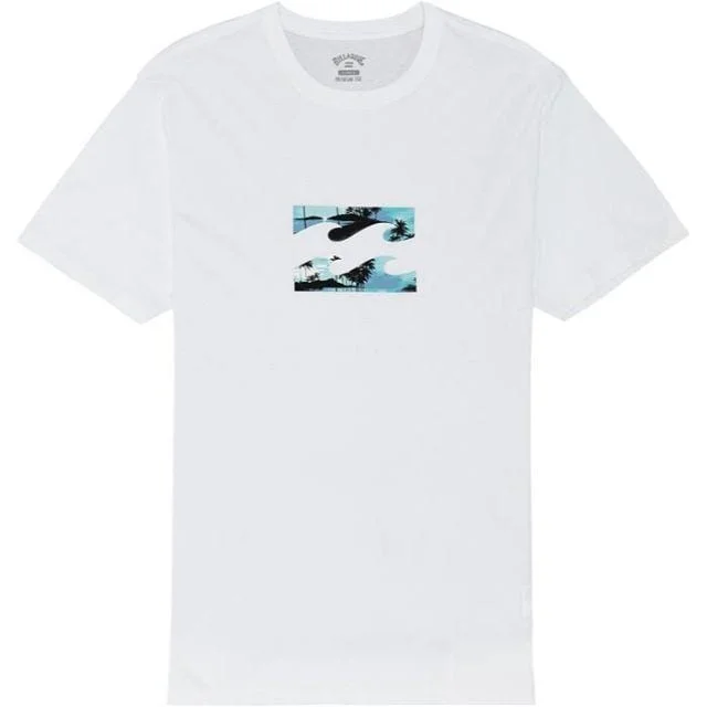 Billabong Team Wave Tee Ss Men Lifestyle T-Shirt White S1Ss20-10