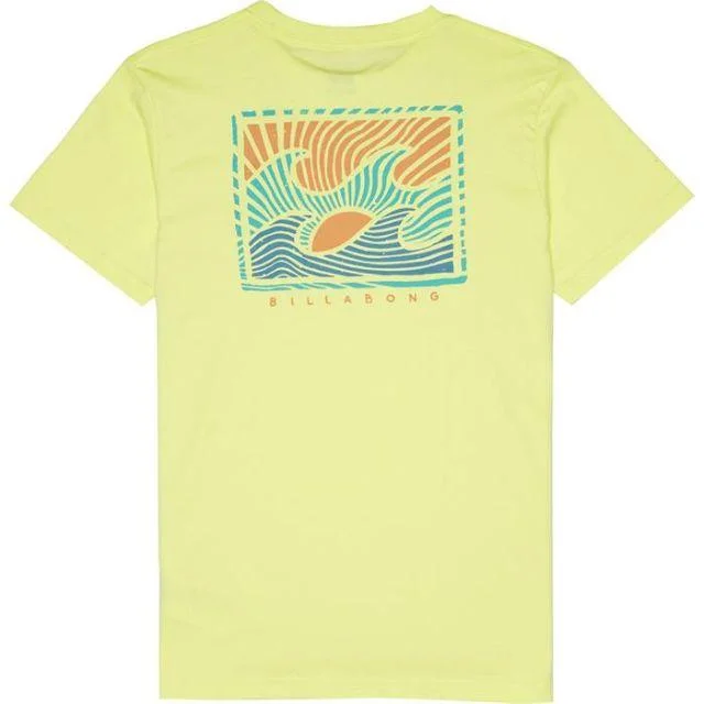 Billabong Warchild Ss Tee Boy Kids-Boys Lifestyle T-Shirt Lemon S2Ss07-4093