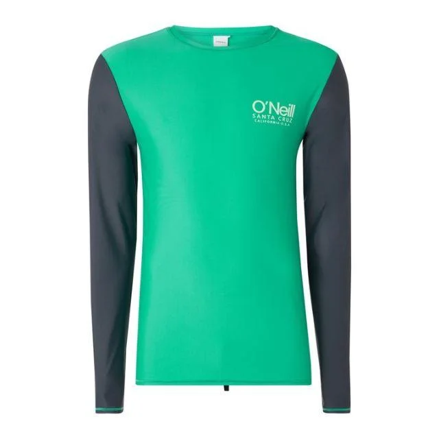 O'Neill Cali Long Sleeve Skins Men Performanc T-Shirt Green 0A1606-6151