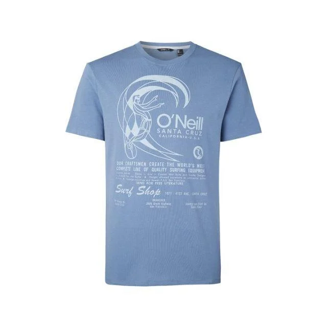 O'Neill O'Riginals Print Men Lifestyle T-Shirt Walton Blue 0A2326-5209