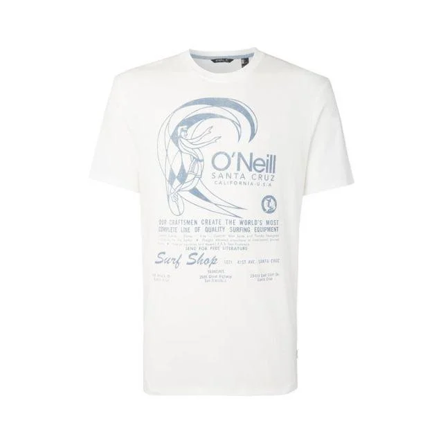 O'Neill O'Riginals Print Men Lifestyle T-Shirt White 0A2326-1030