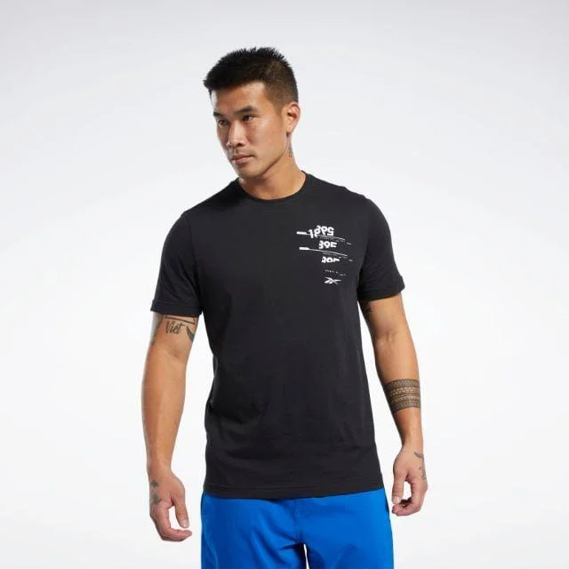 Reebok Graphic  Men Training T-Shirt Black