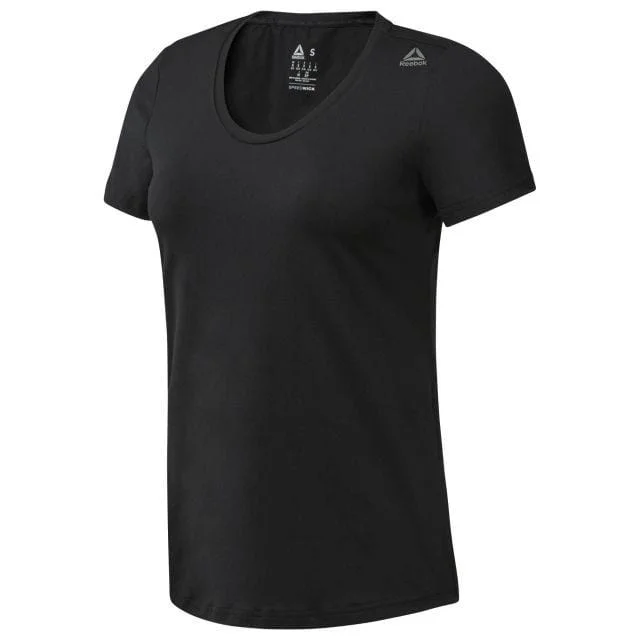 Reebok Women's Training Wor Black T-Shirt