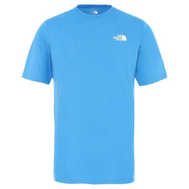 The North Face Flex Ii S/S Men Running And Training T-Shirt Blue Nf0A3L2E-W8G