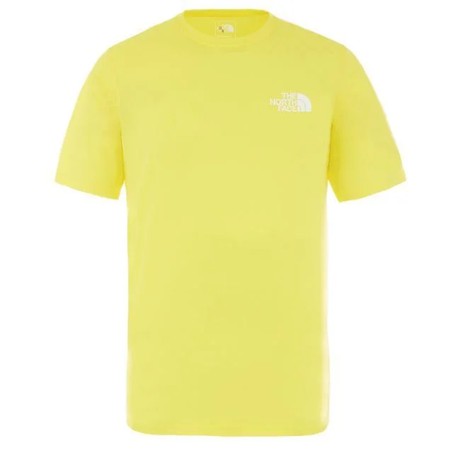 The North Face Flex Ii S/S Men Running And Training T-Shirt Lemon Nf0A3L2E-Dw9