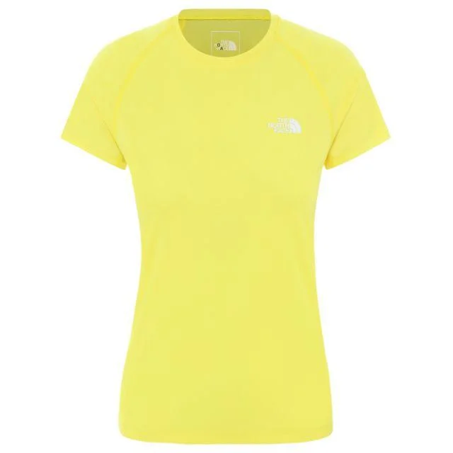 The North Face Flex S/S Women Running And Training T-Shirt Lemon Nf0A3Jz1-Dw9