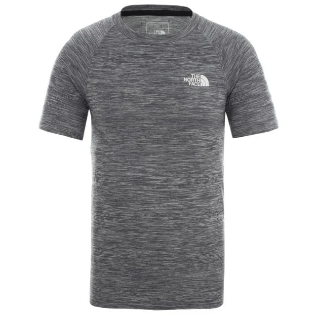 The North Face Impendor Seamless Tee Men Mountain Sports T-Shirt Grey Nf0A3S1D-Qu7