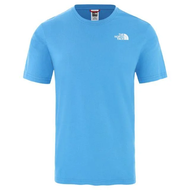 The North Face Redbox Tee Men Lifestyle T-Shirt Blue Nf0A2Tx2-W8G