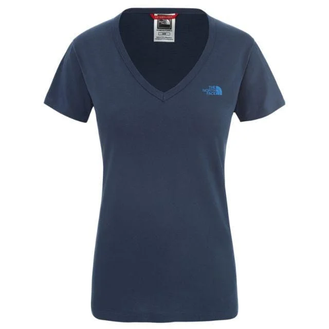 The North Face Simple Dome Tee Women Lifestyle T-Shirt Navy Nf00A3H6-N4L