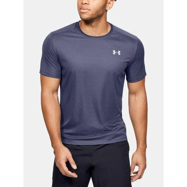 Under Armour Speed Stride Shortsleeve Men Running T-Shirt Navy Ua1326564-497