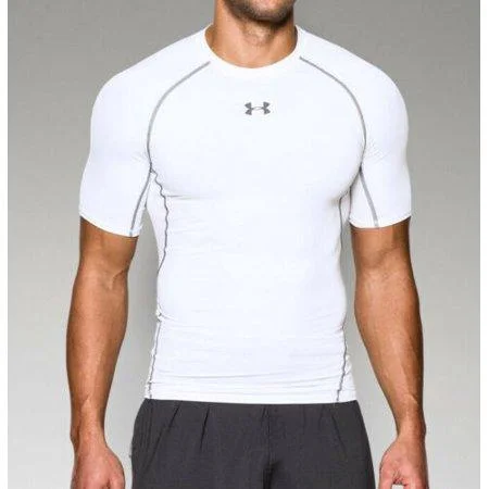 Under Armour Heatgear® Armour Compression Men Training T-Shirt White Ua1257468-100